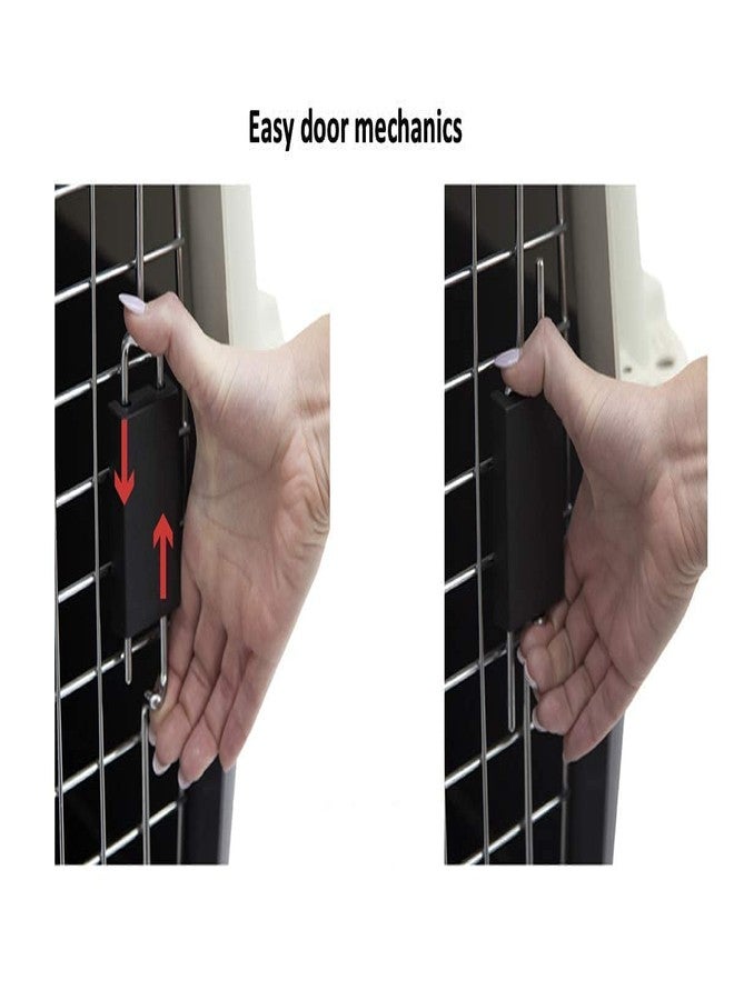 KittuPet Approved Plastic Flight Cage for Pets - Grey & White - (24 inch) - Image 5